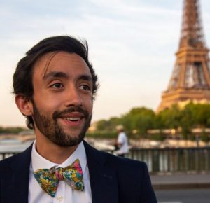 nœud papillon en Lin couleur Paris
