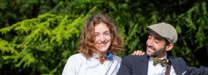 Image accueil site avec 2 nœuds papillon
