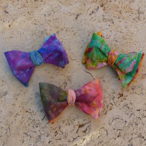 Trio nœuds papillon batik