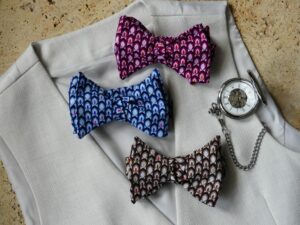image noeuds papillon en coton
